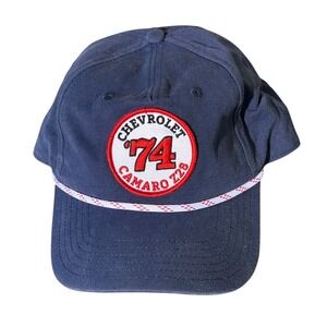 Mens Navy Blue‎ Chevrolet Camaro Z28 74 Baseball Cap GM Official Licensed